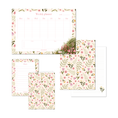 Load image into Gallery viewer, Stationery Set | Colourful Blossom Beige
