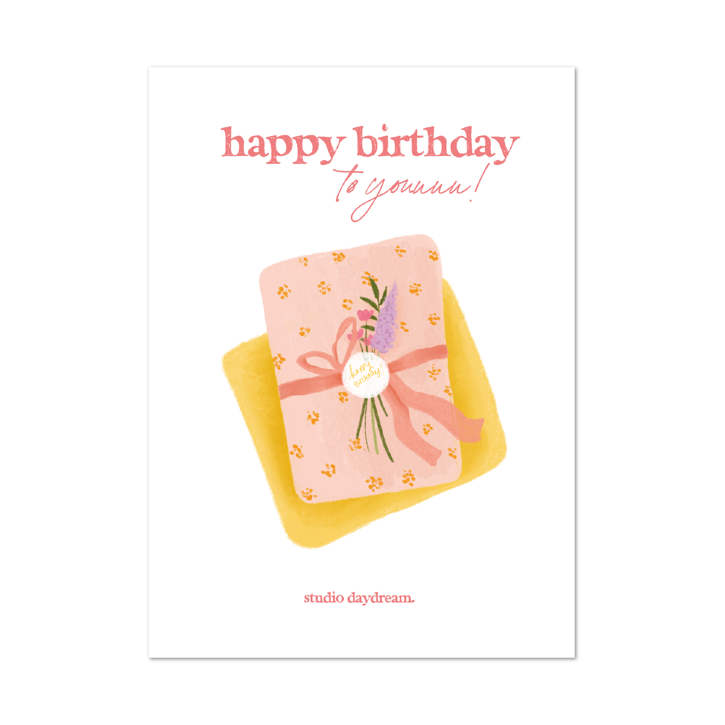 Greeting Card | Happy Birthday To You