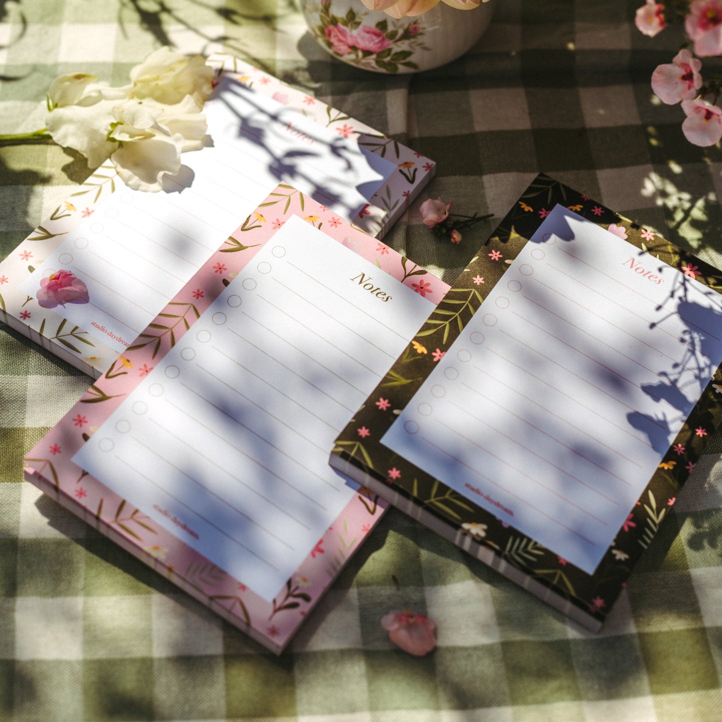 Notepad A6 | Colorful Blossom Pink