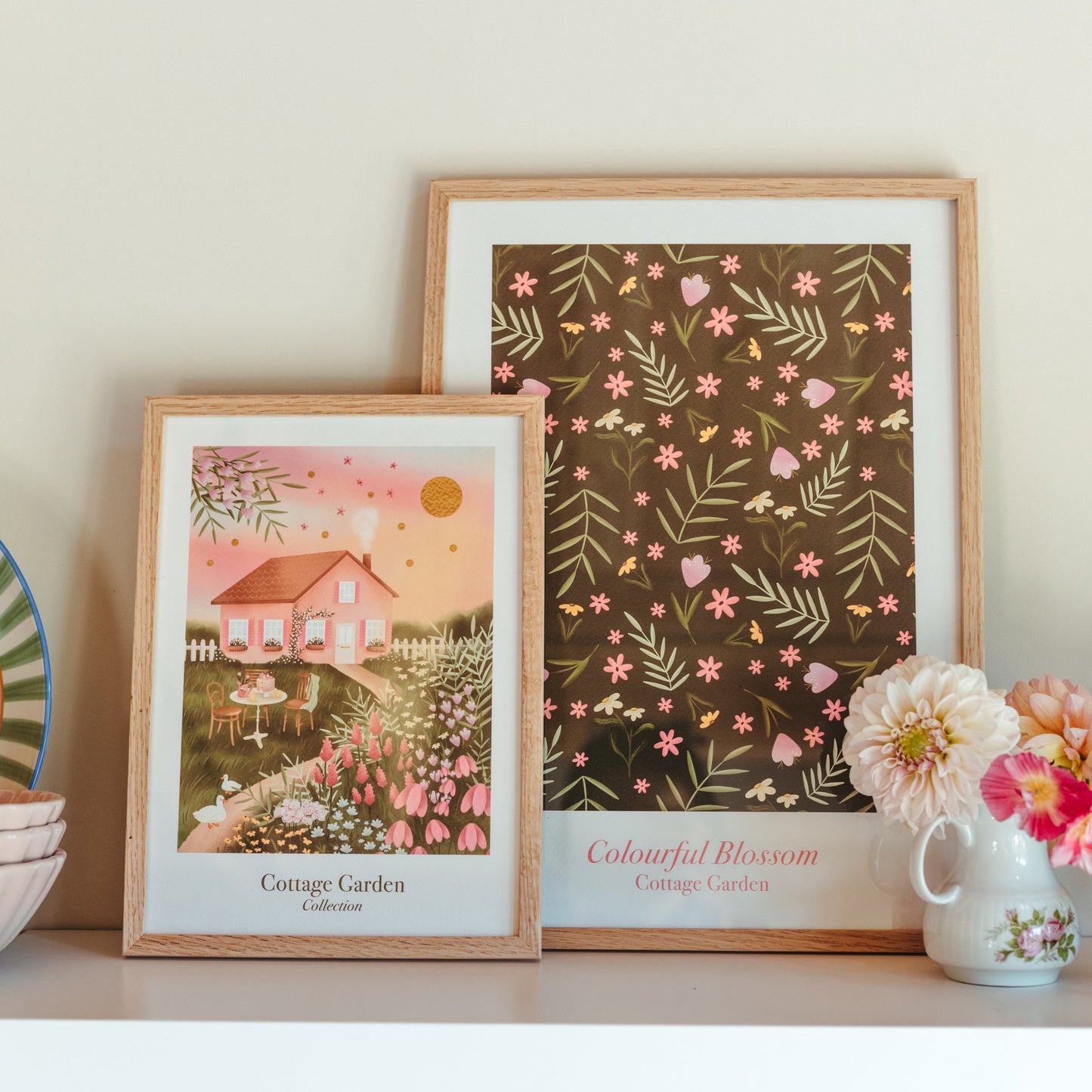 Poster | Colorful Blossom Green