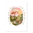 Load image into Gallery viewer, Poster | Cottage Garden met goudfolie
