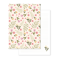 Load image into Gallery viewer, Notitieboekje Gelinieerd A5 | Colourful Blossom Beige
