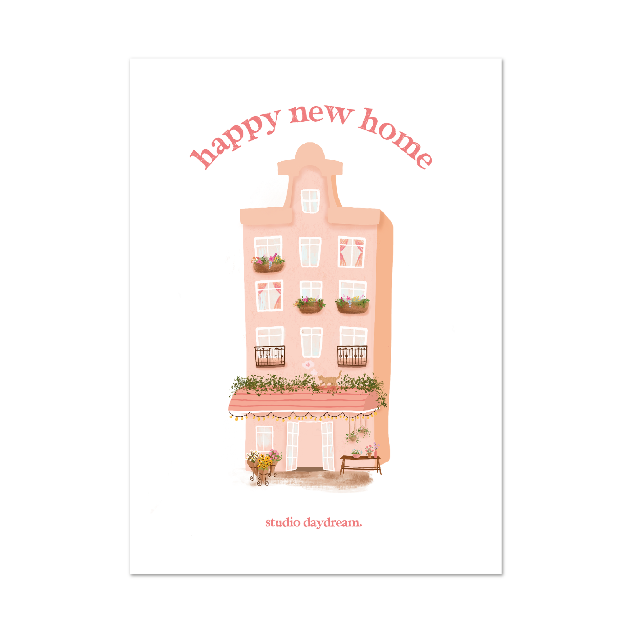 Wenskaart | Happy New Home