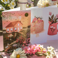 Load image into Gallery viewer, Wenskaart met envelop | Cottage Garden Deluxe goudfolie
